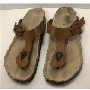 Birkenstock Gizeh Toffe Birko-flor sandal 6R/ 37